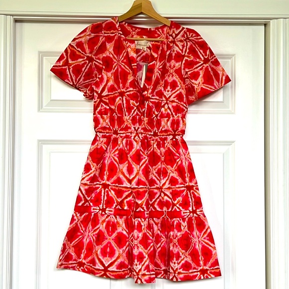 Anthropologie Dresses & Skirts - New ANTHROPOLOGIE S/S 💯 Cotton Midi Sundress red/bronze sz XS